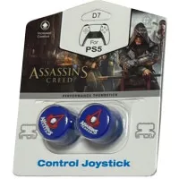Накладки на стики для геймпада DualSense/DualShock 4 DH Assassins Creed\D07 (2 шт) Синий (Blue) (PS5/PS4)