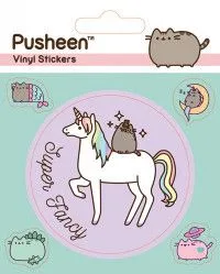 Наклейки Pyramid: Мифический (Mythical) Кот Пушин (Pusheen) (PS7377) 5 шт