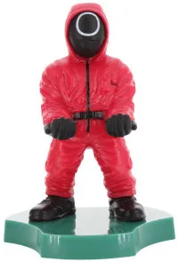 Фигурка подставка для геймпада/телефона Cable Guys Holdems Mini: Работник в маске (Masked Worker) НЕТФЛИКС Игра в Кальмара (NETFLIX Squid Game) (896842) 10 см