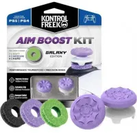 Накладки на стики + Прецизионные кольца для геймпада KontrolFreek Aim Boost Kit Galaxy Edition |76 (PS5/PS4)