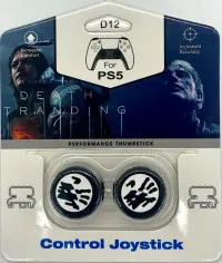 Накладки на стики для геймпада DualSense/DualShock 4 DH Death Stranding\D12 (2 шт) Черный (Black) (PS5/PS4)