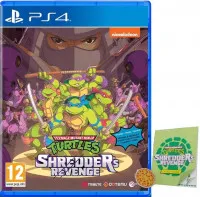 TMNT Teenage Mutant Ninja Turtles (Черепашки Ниндзя): Shredder's Revenge + Брелок + Буклет (PS4)