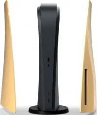 Съемные боковые панели для игровой приставки Sony PlayStation 5 с дисководом (Золотой) (PS5)