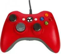 Геймпад проводной Xbox 360 Wired Controller (Red) Красный (Xbox 360/PC)