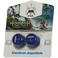 Накладки на стики для геймпада DualSense/DualShock 4 DH Horizon Forbidden West\D04 (2 шт) Синий (Blue) (PS5/PS4)