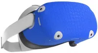 Силиконовый чехол для очков Oculus Quest 2 Синий (Blue)