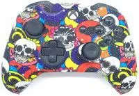 Защитный силиконовый чехол Controller Silicon Case для геймпада Microsoft Xbox Wireless Controller Череп Клоуна (Xbox One)