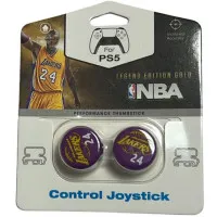 Накладки на стики для геймпада DualSense/DualShock 4 DH NBA Los Angeles Koby Bryant-24\D17 (2 шт) Фиолетовый (Violet) (PS5/PS4)