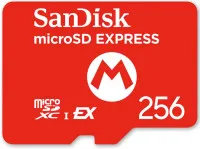Карта памяти SanDisk microSD Express Card 256 GB Оригинал (Switch 2)