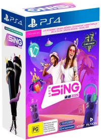 Let's Sing 2025 Double Mic Bundle (PS4)