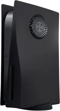 Съемные боковые панели для игровой приставки с отверстием Sony PlayStation 5 с дисководом Faceplate (Black) Черный (PS5)