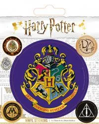 Наклейки Pyramid: Гарри Поттер (Harry Potter) Хогвардс (Hogwarts) (PS7387) 5 шт