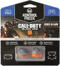 Накладки на стики для геймпада KontrolFreek CALL of DUTY Black Ops Grav Slam \ 36 (2 шт) Серый/Оранжевый (PS4)