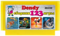 Сборник игр 123 в 1 (8b3240) Русская Версия (8 bit)
