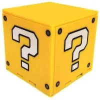 Кейс для хранения картриджей Super Mario Question Block (NSW-038Uкуб) Желтый (Switch)