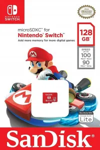 Карта памяти SanDisk MicroSDXC 128 GB (Switch/Lite)