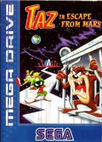 Побег с Марса в главной роли Таз (Taz in Escape from Mars) (16 bit)