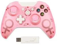 Геймпад беспроводной Controller Wireless N-1 2.4G (Pink) (Розовый) (Xbox One/Series X/S/PS3/PC)