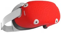 Силиконовый чехол для очков Oculus Quest 2 Красный (Red)