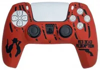 Защитный силиконовый чехол Silicone Case for Controller Playstation DualSense Red Dead Redemption (Red) Красный (PS5)