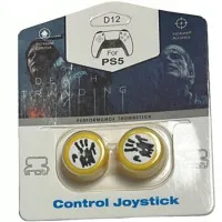 Накладки на стики для геймпада DualSense/DualShock 4 DH Death Stranding\D12 (2 шт) Желтый (Yellow) (PS5/PS4)
