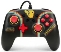 Геймпад проводной PowerA Enhanced Wired Controller for Switch Оригинал Pikachu Arcade (Switch)