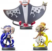 Amiibo: Комплект фигурок: Шивер, Бигмен и Фрай (Shiver, Big Man and Frye) (коллекция Splatoon 3)