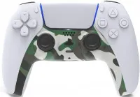 Декоративная панель для геймпада Playstation DualSense (GAM-P5001) Камуфляж Зеленый (Green Camuflage) (PS5)