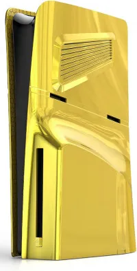 Сменный корпус для консоли Sony PlayStation 5 Slim Золото (Gold) (PS5)