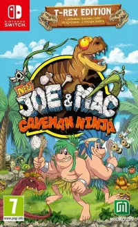New Joe and Mac: Caveman Ninja T-Rex Edition Русская Версия (Switch)