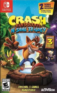 Crash Bandicoot N. Sane Trilogy (Switch) USED Б/У