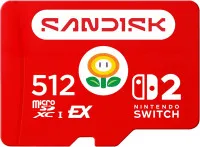 Карта памяти SanDisk microSD Express Card 512 GB Оригинал (Switch 2)