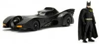 Модель машинки с фигуркой Jada Toys Hollywood Rides: Бэтмобиль 1989 (Batmobile 1989) 1:24 + Фигурка Бэтмен (Batman) 7 см (98224 (98260))