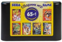Сборник игр 65 в 1 (16B15 Platformer) Русская Версия (16 bit) (no box)