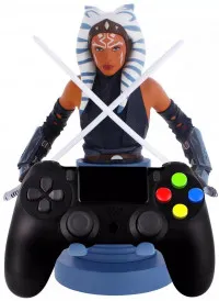 Фигурка подставка для геймпада/телефона Cable Guys: Асока Тано (Ahsoka Tano) Звездные войны (Мандалорец) (Star Wars (The Mandalorian)) 20 см