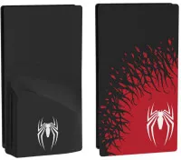Силиконовый чехол для игровой приставки Sony PlayStation 5 Slim с дисководом Marvel's Spider-Man 2 (PS5 Slim)