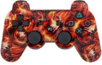 Геймпад беспроводной DualShock 3 Wireless Controller (Огонь) (PS3)