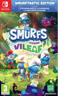 The Smurfs (Смурфики): Операция «Злолист» (Mission Vileaf) Смурфастическое издание (Smurftastic Edition) Русская Версия (Switch)
