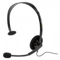 Гарнитура проводная Microsoft Wired Headset Black Оригинал (Xbox 360) (OEM)