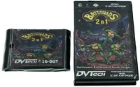 Коллекционный сборник 2 в 1 Боевые жабы (Battletoads) (16BC-010) Русская Версия (16 bit)