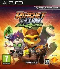 Ratchet and Clank: All 4 One Русская Версия с поддержкой 3D (PS3)