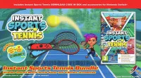 Instant Sports Tennis (Код на загрузку) + 2 Ракетки (Switch)