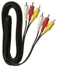 Композитный AV кабель (Composite Cable) (3 RCA x 3 RCA)