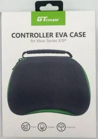 Сумка для геймпада Gamepad case GT coupe Черный/Зеленый (Xbox One/Series X/S)