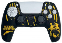 Защитный силиконовый чехол Silicone Case for Controller Playstation DualSense Red Dead Redemption (Black-Yellow) Черный-Желтый (PS5)