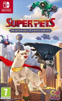 DC Лига Суперпитомцы: Приключения Крипто и Туза (League of Super-Pets) Русская Версия (Switch)