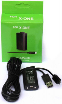 Зарядный комплект (Провод + Аккумулятор) для геймпада Play Charge Kit (RA-2015-2) (Xbox One)
