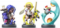  Amiibo:  : ,    (Inkling, Octoling and Smallfry) ( Splatoon 3)  Nintendo Switch