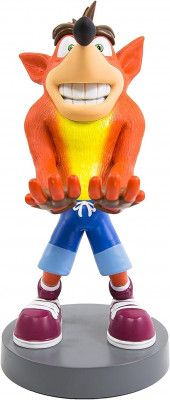 Фигурка подставка для геймпада/телефона Cable Guys: Крэш Бандикут Трилогия (Crash Bandicoot Trilogy) (890376) 23 см