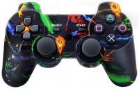 Геймпад беспроводной Dualshock 3 Wireless Controller (Герои Marvel: Spider-Man) (PS3)